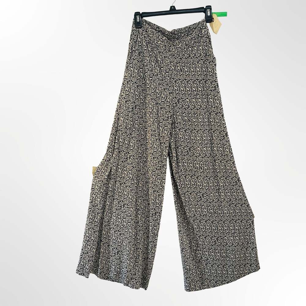 Jessica Simpson Shaye Wavy Jasmines Dress Blues Wide Leg Pants